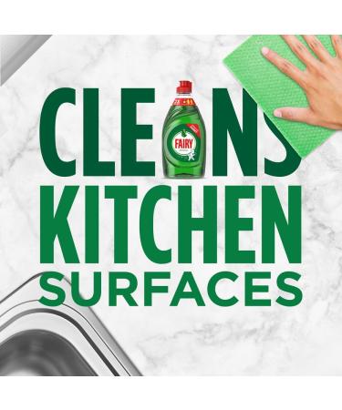 Fairy Original Washing Up Liquid Green with LiftAction - 5 x 320ml bottles - Buy Online on GoSupps.com