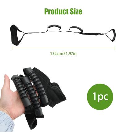 Adjustable Leg Lifter Strap Rigid Foot Straps with Hand Grips and Soft Feet Pad Suitable for Hip Knee Replacement Recovery Aids Elderly Disability Surgery Recovering Mobility Aid for Bed Wheelchair - Buy Online on GoSupps.com