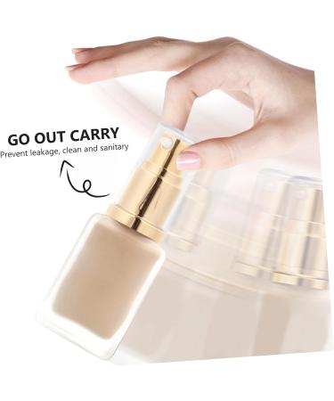 Beavorty 2pcs Lotion Pump Foaming Dispenser Replacement Pump Head Bottle Pump Replacement Air Pump Make up 10x2.3cm Golden - Buy Online on GoSupps.com