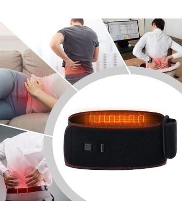 Rechargeable Heated Waist Belt & Lumbar Heating Pad | Pain Relief for Back & Abdomen - Buy Online on GoSupps.com