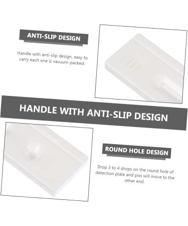 GLEAVI 2 Pcs Pregnant Tester Pregnancy Test Strip for Cow Sheep Pregnancy Test Strip Farm Animal Plastic Whitex2pcs 13X6.2X1cmx2pcs - Buy Online on GoSupps.com