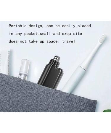 Buy Portable Electric Nose Hair Trimmer - USB Waterproof Ear & Nose Clipper for Men & Women - Blue - Buy Online on GoSupps.com