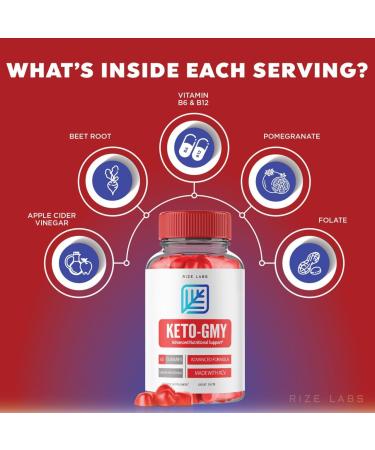 Buy Keto-GMY Gummies for Weight Loss (2 Pack) Vegan ACV Gummy Supplements for Belly Fat Diet Advanced BHB Formula 120 Gummies - Buy Online on GoSupps.com
