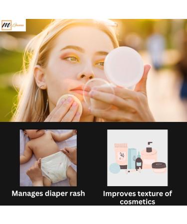 mGanna 100% Natural Zinc Oxide Powder (Non-Nano and Uncoated) for Skin Hair and Health Care 1 LBS / 454 GMS - Buy Online on GoSupps.com