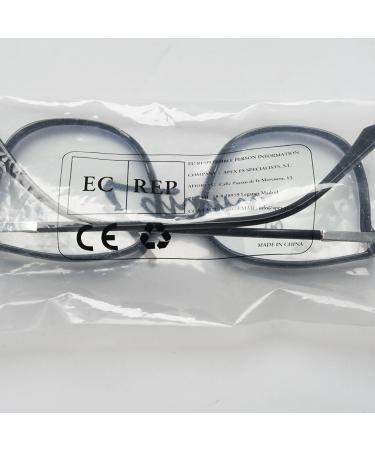 Buy Lanomi Blue Light Filter Reading Glasses - TR90 Frame UV400 Protection Anti-Fatigue | Large Men's & Women's Computer Glasses +0 to +4.0 - Buy Online on GoSupps.com