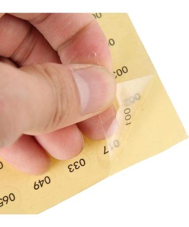 Waterproof Gel Polish Color Paper Labels - Durable & Transparent Stickers for Manicure Shops & Home Use (001-160) - Buy Online on GoSupps.com