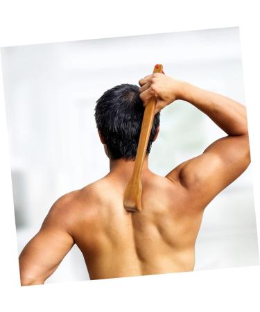 Beaupretty 2-in-1 Wooden Massage Device | Travel Itch Relief & Back Scratching Tool | Fragrant Wood Design - Buy Online on GoSupps.com