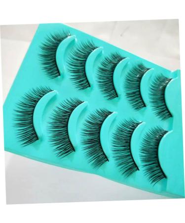 minkissy 5 Pairs Magnetic False Eyelashes Natural Fake Lashes 3D Fake Lashes Cross False Eyelashes False Lashes Makeup Eyelashes Eyelashes Natural Eyelashes Fake Eyelashes Extend Cross - Buy Online on GoSupps.com