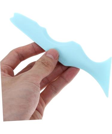 FRCOLOR 2pcs Silicone Beauty Ruler Makeup Bag Eyelash Tool Applicator Eyeshadow Travel Small Tools Wing 1 count (Pack of 1) Violetx2pcs - Buy Online on GoSupps.com