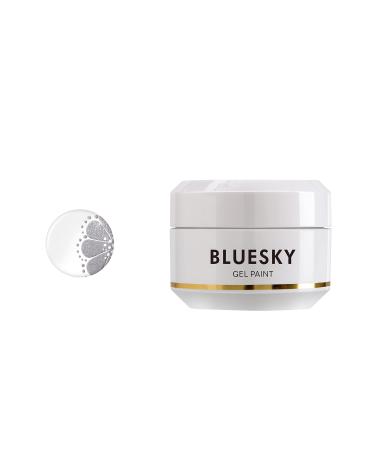 Bluesky Gel Polish Silver Gel Paint Nail Art DK11 8 ml (Requires Curing Under UV/LED Lamp)