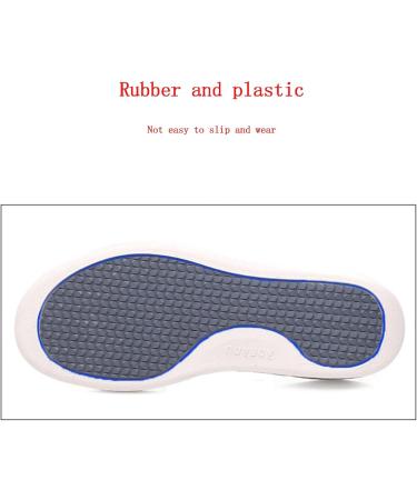 MisFun Diabetic Shoes for Men - Comfortable & Adjustable Swollen Feet Shoes (Blue) - Ideal for Men, Women, and Elderly with Diabetes - Buy Online on GoSupps.com