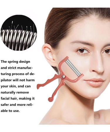 4-Piece Manual Hair Removal Spring Set - Portable Face & Body Epilator Beauty Tools - Buy Online on GoSupps.com
