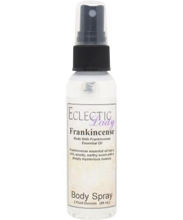 Frankincense Body Spray (Double Strength) 8 ounces Body Mist for Women with Clean Light & Gentle Fragrance Long Lasting Perfume with Comforting Scent for Men & Women Cologne with Soft Subtle 8 Fluid Ounces (Double Strength)