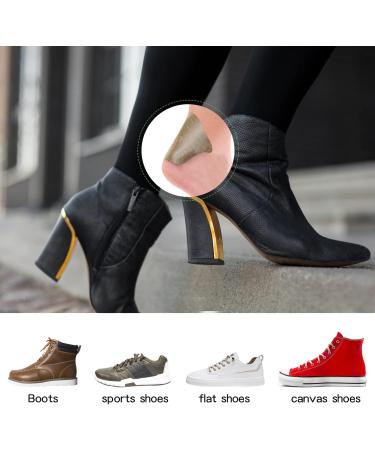 Adhesive Back Heel Cushion Pads for Loose Shoes - 6PCS Black - Buy Online on GoSupps.com