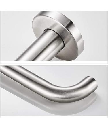 Stainless Steel Toilet Grab Bar with Leg Support Drop Down Wall Mounted Rail Grab Bar Wall to Floor Mount Bathroom Grab Rail for Safety 570mm Length - Buy Online on GoSupps.com