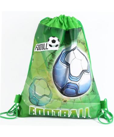 HOMSFOU 9pcs Kids Soccer Ball Kids Birthday Party Bags Gift Bags Football Treat Bags Football Goodie Bags Drawstring Burlap Bag Party Cookie Bag Kids Football Child Beam Port Storage Box - Buy Online on GoSupps.com