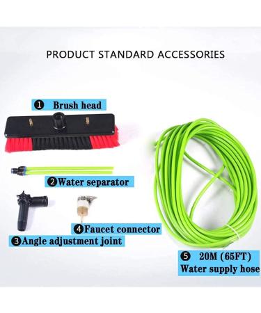 Window Cleaning Telescopic Pole 3m-10m Water Fed Extendable Brush Suitable for Cleaner Conservatory Roof Photovoltaic Panel Cleaning Photovoltaic Panel Cleaning Window Clean 6m/20ft - Buy Online on GoSupps.com