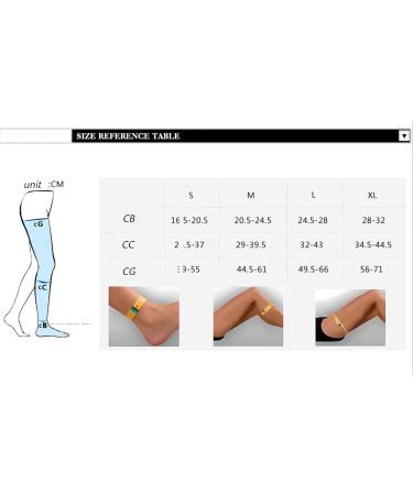 MDRCG Compression Stockings for Women - XL Thrombosis Support Socks with Zipper in Skin Color - Ideal Compression Socks for International Shipping - Buy Online on GoSupps.com