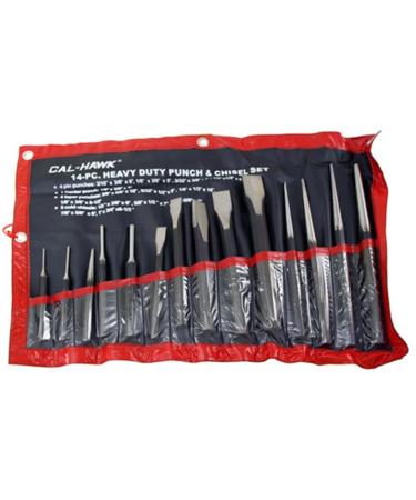 14-pc. Heavy Duty Punch and Chisel Set