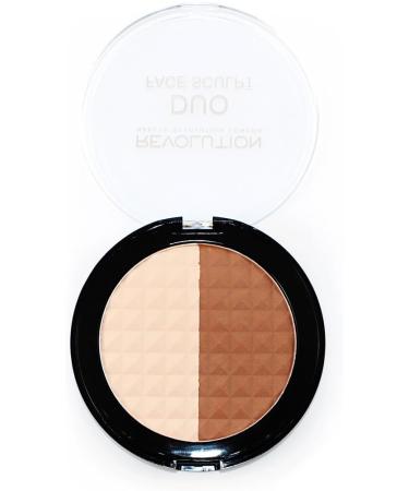  Makeup Revolution Makeup Revolution Duo Face Sculpt 2-in-1 Highlighter and Contour 15g - Buy Online on GoSupps.com
