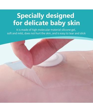 Buy Baby Belly Navel Patches - 15 Pieces Waterproof Cotton Pads for Umbilical Hernia | Belly Button Shaper & Wrap - 8x8cm - Buy Online on GoSupps.com