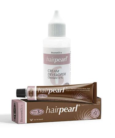 Intensive HairPearl Cream & Developer Kit - Middle Brown for Vibrant Hair Color | Shop Internationally - Buy Online on GoSupps.com