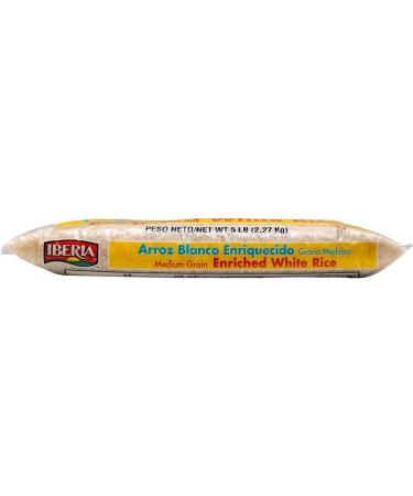 Iberia Medium Grain White Rice - 5 Pounds | Brown Rice Alternative - Buy Online on GoSupps.com