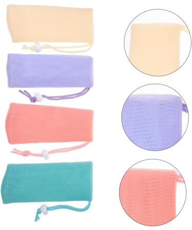 OSOLADY 16pcs Soap Net Storage Shampoo Face Soap Mesh Bag Exfoliating Soap Bag Bar Soap Bag Pe - Buy Online on GoSupps.com