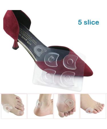 Buy Washable Invisible Foot Eye Stickers - Anti-Tie Gel for Pain Relief & Foot Protection | Corns Callus & Thick Keratin Care - Buy Online on GoSupps.com