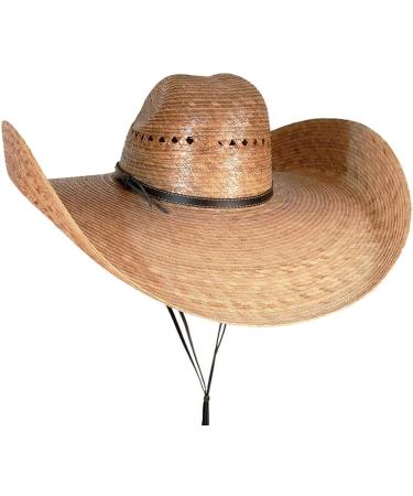 SOLID WING Oversized Western Cowboy Straw Hat - Natural - Buy Online on GoSupps.com