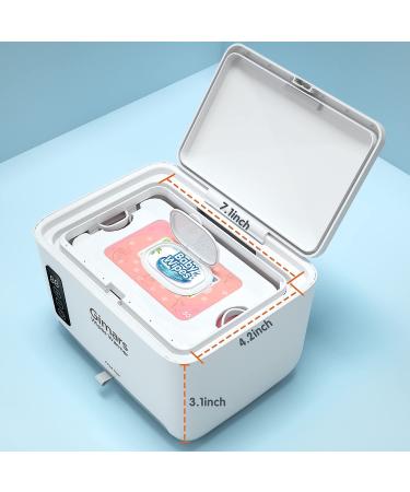 Gimars Wet Wipe Warmer with LED Temperature Control - Gentle Heating for Baby Diaper Wipes - Buy Online on GoSupps.com