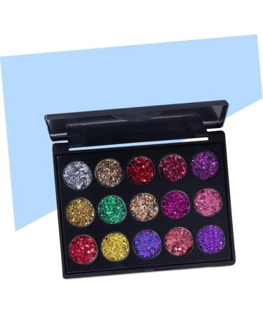 FOMIYES 2pcs 15 Eyeshadow Makeup Palette Eye Shadow Tray Diamond 1 count (Pack of 1) As Shownx2pcs - Buy Online on GoSupps.com