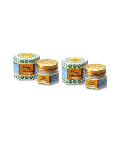 Tiger Balm White Ointment 19.4g - Pack of 3 3 Count (Pack of 1)