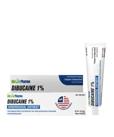 Dibucaine 1% Ointment 1 Oz. (28 gm)