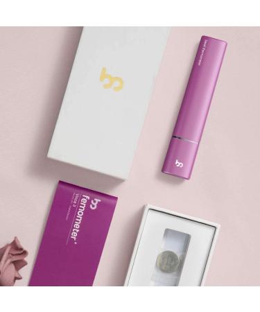 Intelligent Basal Thermometer for Ovulation & Fertility Tracking | Backlit LED Screen & App | femometer Vinca II Purple - Buy Online on GoSupps.com