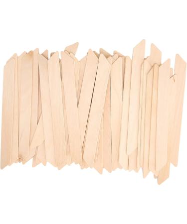 50pcs Wooden Wax Spatula Applicator Sticks - Best Hair Removal Tool for Legs Arms & Face - Buy Online on GoSupps.com