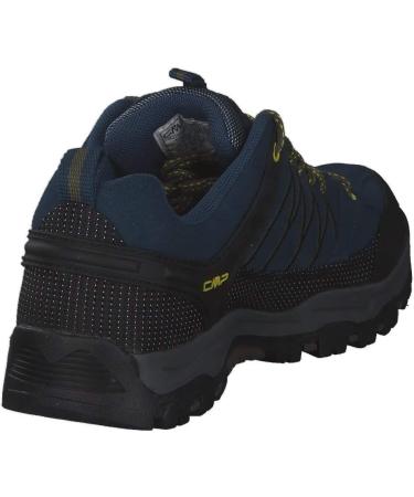 CMP Rigel Boys Trekking & Hiking Shoes - 38 EU - Blue Ink & Yellow - Best for Outdoor Adventures - Buy Online on GoSupps.com