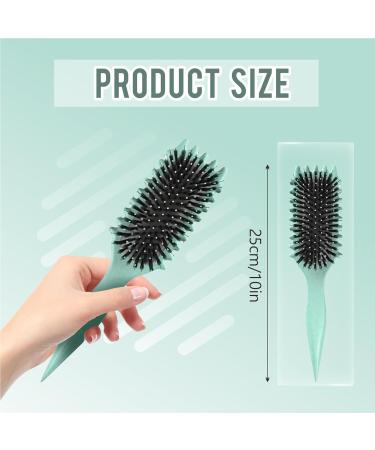 BOONCE CURL Brush | 2024 New Bounce Curl Defining Brush for Women | Styling Tool for Shaping & Defining Curls | Less Pull & Tangle (Green) - Buy Online on GoSupps.com