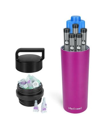 Medineed 60H 3-6 Pens Medicine Travel Cooler Insulin Pen Cooler Diabetic Travel Case Diabetic Medicine Cooling Bag Medicine Cooler Box TSA Approved Epipen Carry Case with Biogel Ice Pack(Red) Red-3 - Buy Online on GoSupps.com