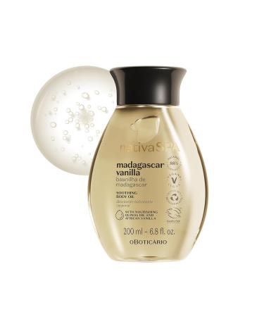 O BOTICARIO O Botic rio Nativa SPA Vanilla Madagascar Fragrance Body Oil Body Lotion Moisturizes & Cares for Skin Vegan 200ml