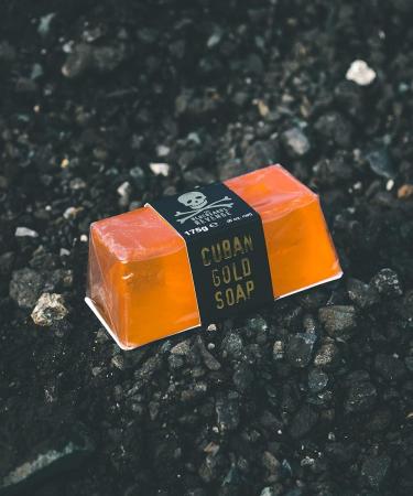 The Bluebeards Revenge Cuban Gold Men's Moisturising Soap Bar 175g - Gentle Cleansing for Sensitive Skin - Buy Online on GoSupps.com