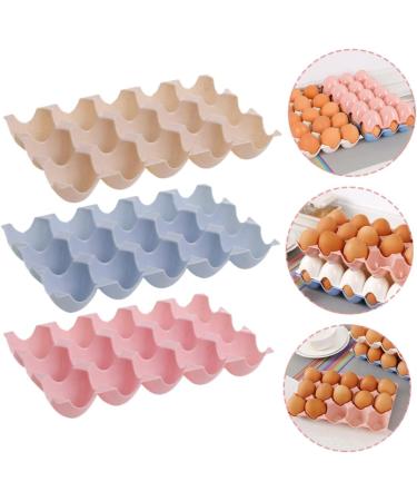 OSALADI Refrigerator Egg Holder 6 Pcs Egg Storage Box Eggs Covered Egg Holders Egg Baskets Egg Storage Case Food Egg Rack - Buy Online on GoSupps.com
