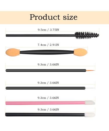 300pcs Disposable Makeup Tool Kit with Organizer Box - JASSINS Makeup Disposable Accessories - Buy Online on GoSupps.com