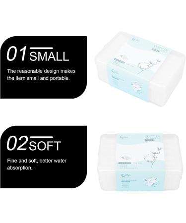 Minkissy 158 Cotton Pad Set - Premium One-Way Makeup Remover Compressed Facial Wash Pads for Easy Use Perfect for Babies & Skincare - Pure White Cotton Cloths - Buy Online on GoSupps.com