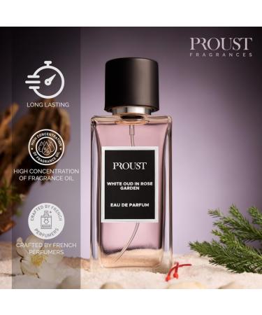 PROUST FRAGRANCES Premium White Oud in Rose Garden Perfume | For Men & Women (50 ml) | A Royal Scent for All Genders | Long Lasting Fragrance - Buy Online on GoSupps.com