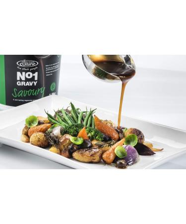 Essential Cuisine No.1 Savoury Gravy Mix 1.5kg - Vegetarian & Vegan Friendly - Buy Online on GoSupps.com