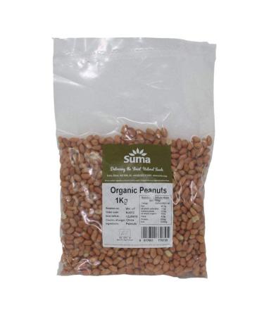 Suma Bagged Down Organic Peanuts 1 kg