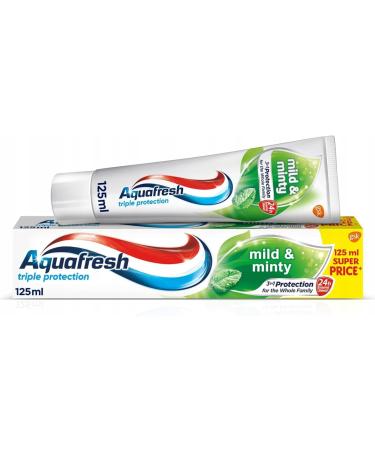 AQUAFRESH MILD AND MINTY Tandenpasta 125 ml - Buy Online on GoSupps.com