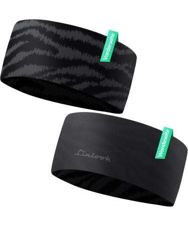 Sports Headband for Men & Women - Elastic Hair Band for Fitness Running Yoga & More - Thin Wide Welding Tape - Fits Under Helmet (Color 8) - Buy Online on GoSupps.com