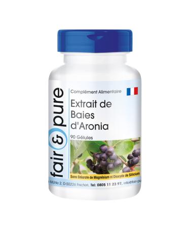 Fair & Pure - Aronia berry with anthocyanins - vegan - 90 capsules for 1 month